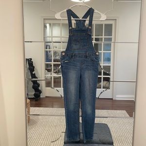 Jean overalls “Squeeze” brand. Girls size 10